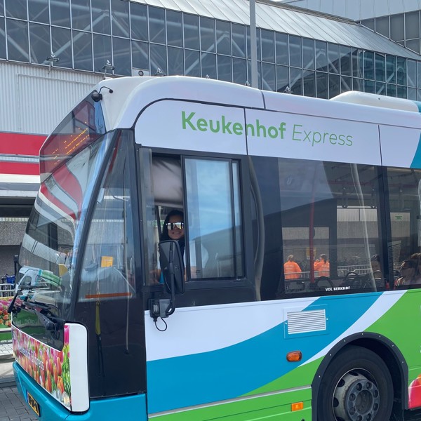 Kelly in de Keukenhof Express Kelly in de Keukenhof Express