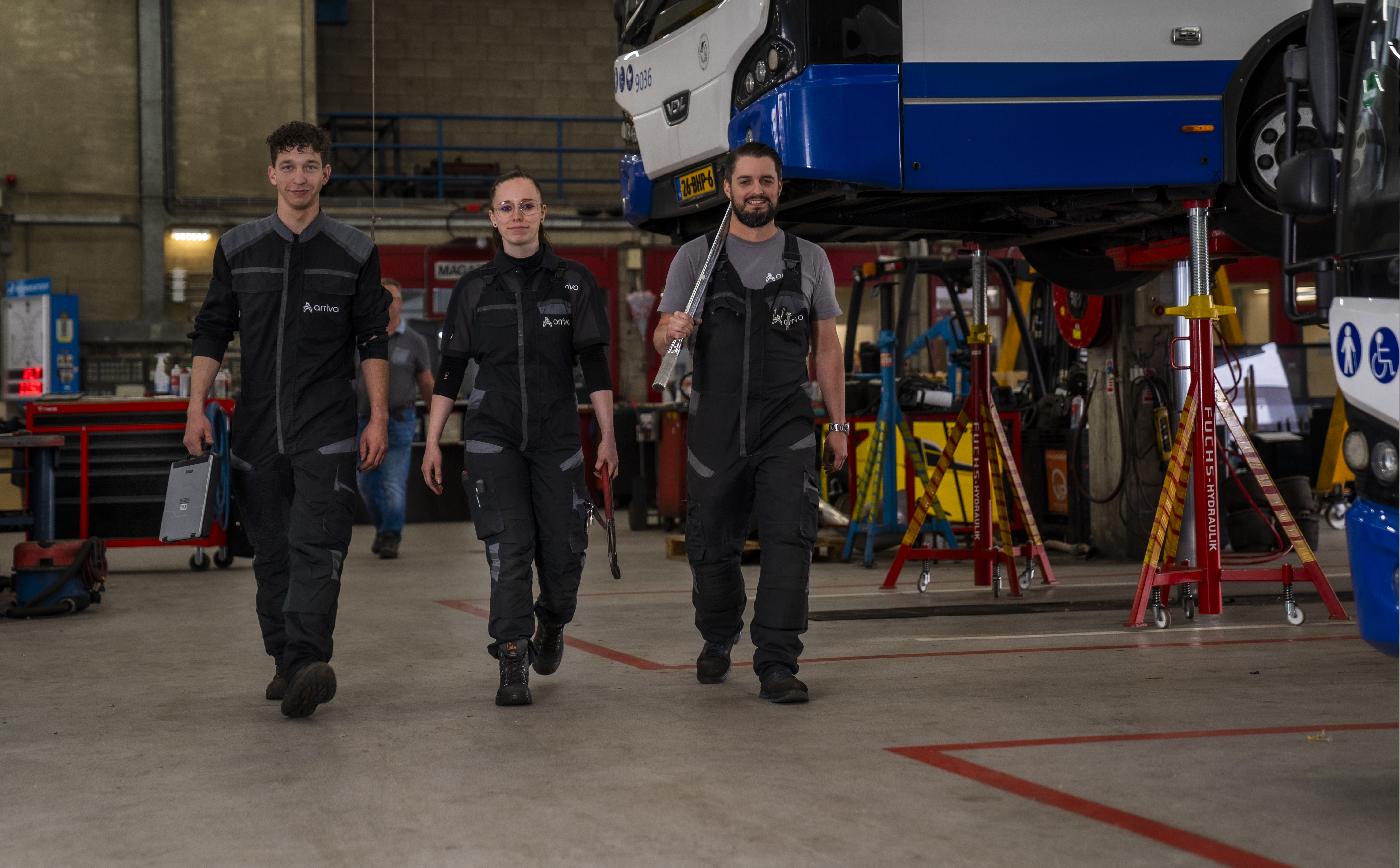 Werkplaats Bus Limburg Team